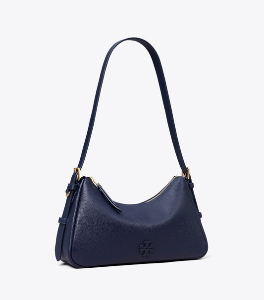 Tory Burch Small Leather Shoulder Bag - Tory Navy