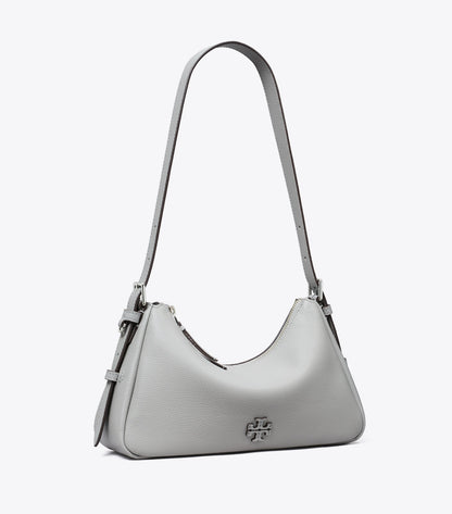 Tory Burch Small Leather Shoulder Bag - Misty Cloud