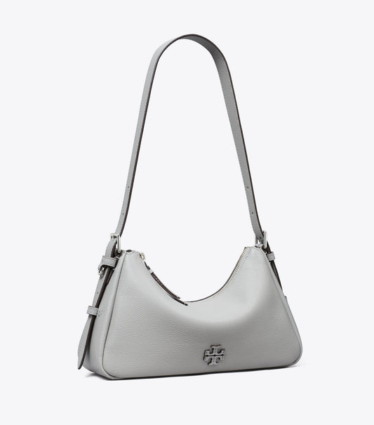 Tory Burch Small Leather Shoulder Bag - Misty Cloud