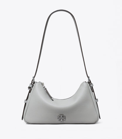 Tory Burch Small Leather Shoulder Bag - Misty Cloud