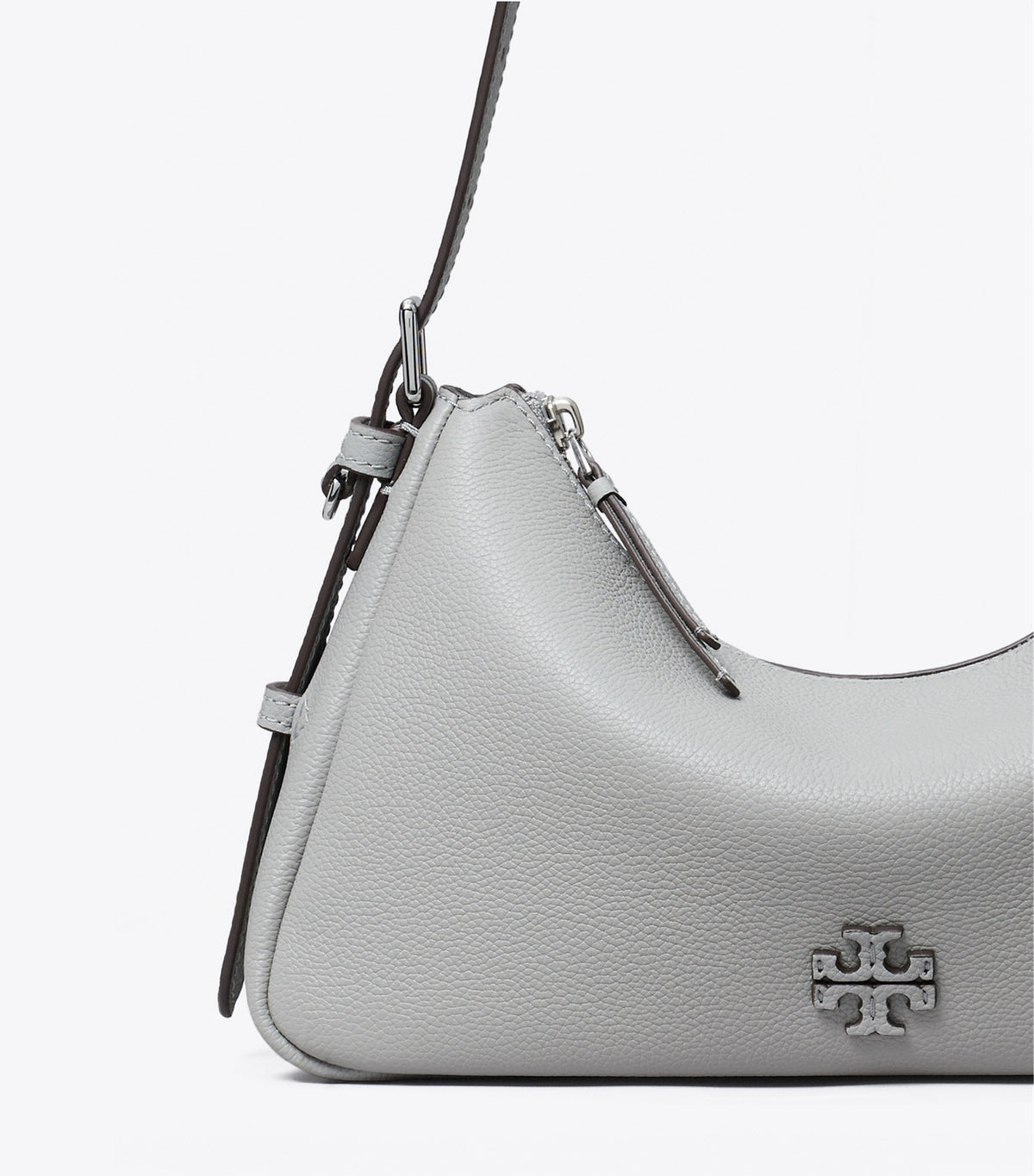 Tory Burch Small Leather Shoulder Bag - Misty Cloud