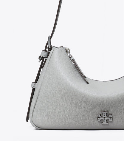 Tory Burch Small Leather Shoulder Bag - Misty Cloud