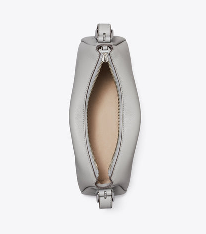 Tory Burch Small Leather Shoulder Bag - Misty Cloud