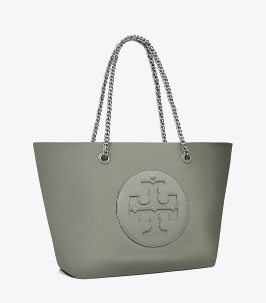 Tory Burch Ella Chain Tote - Shale Rock