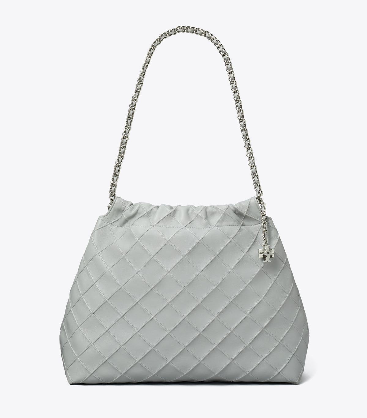 Tory Burch Fleming Soft Hobo Bag - Gray