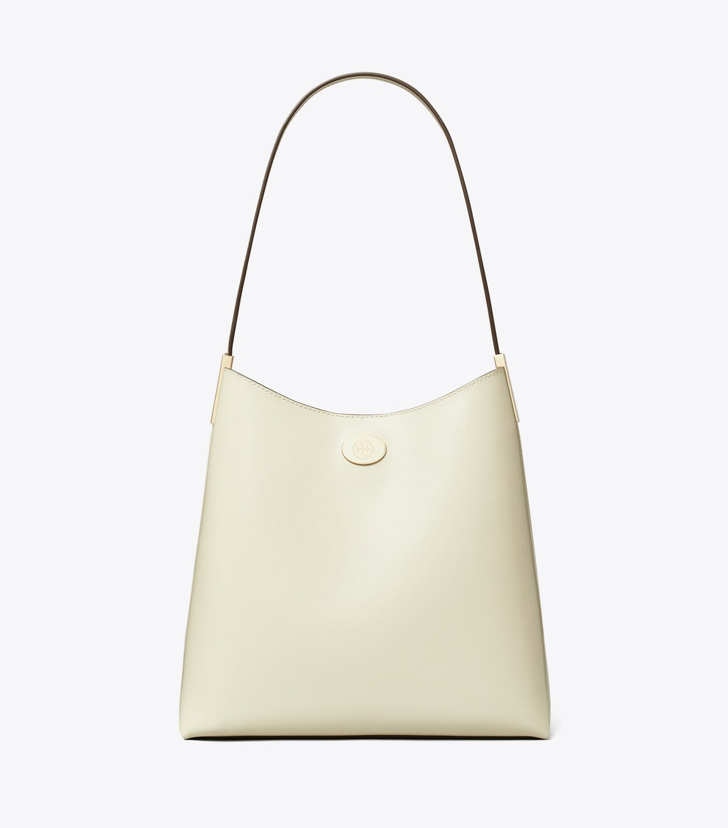 Tory Burch Robinson Spazzolato Hobo Bag - Shea Butter