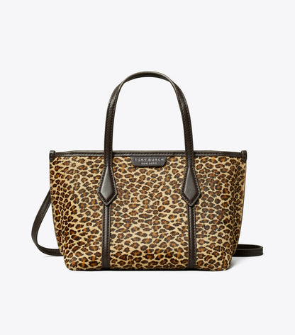 Tory Burch Perry Leopard Mini Tote - Multi