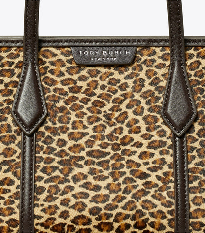 Tory Burch Perry Leopard Mini Tote - Multi