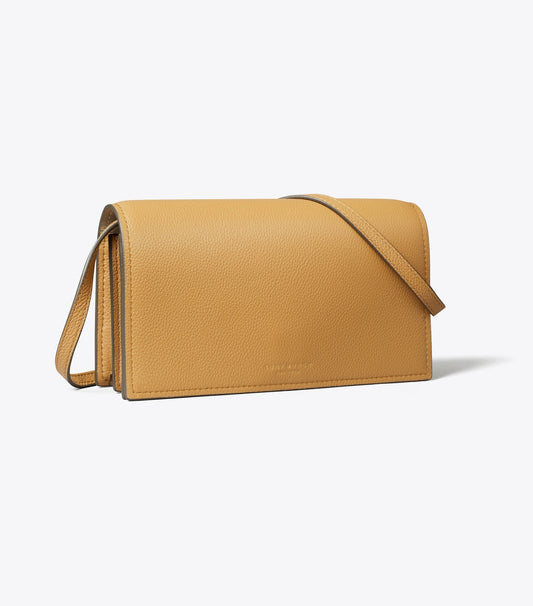 Tory Burch Perry Wallet Crossbody - Tiramisu