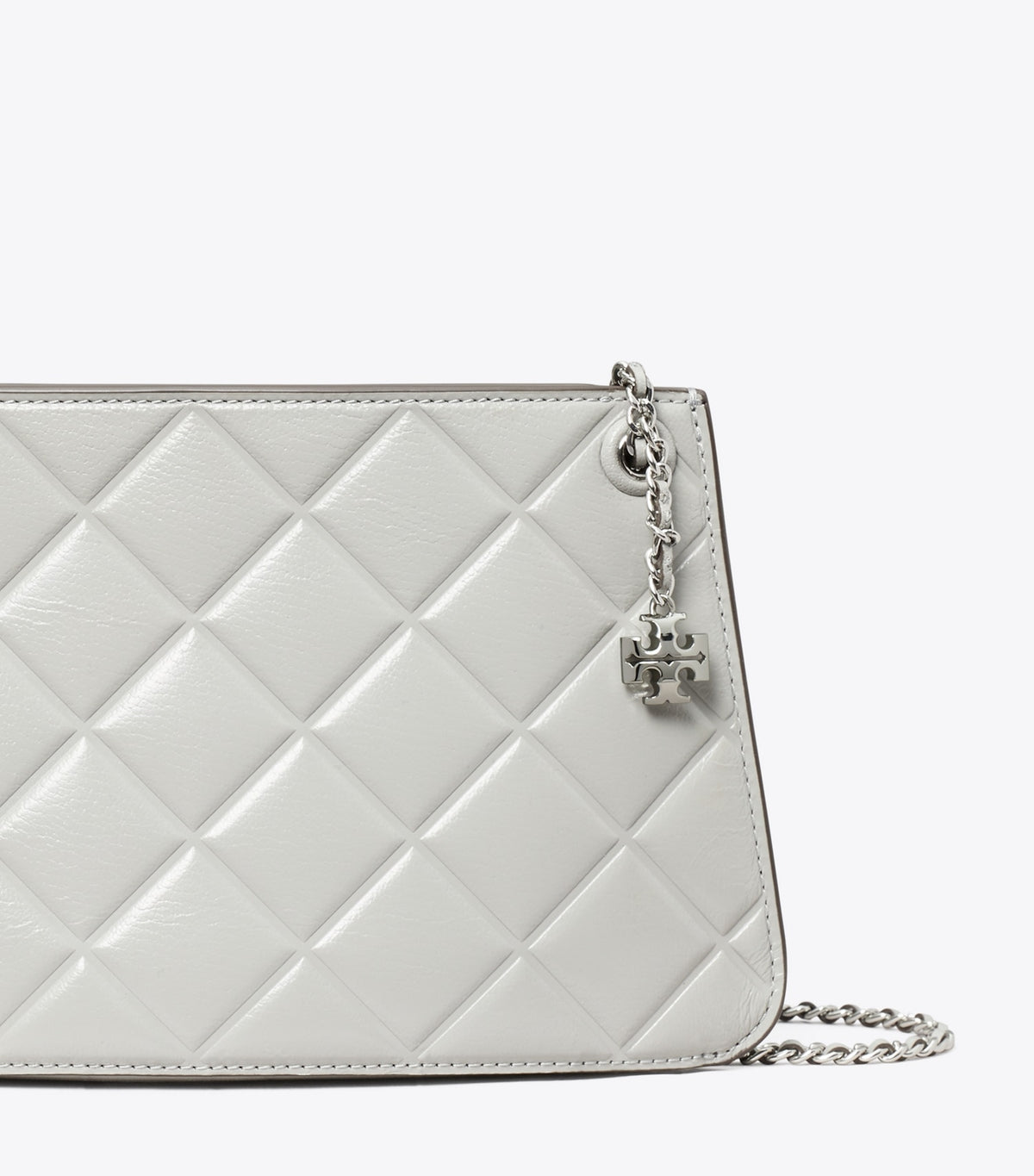 Tory Burch Fleming Pochette - Gray