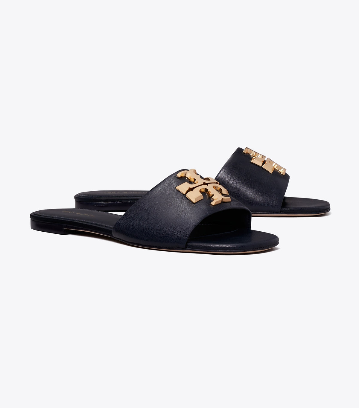 Tory Burch Eleanor Slide - New Navy / Gold