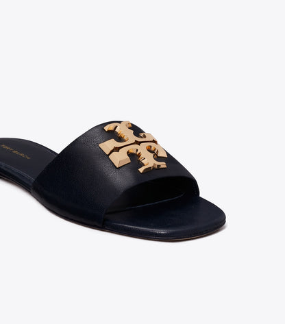 Tory Burch Eleanor Slide - New Navy / Gold