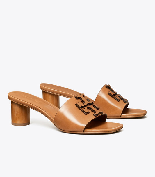 Tory Burch Ines Heeled Mule - Tan