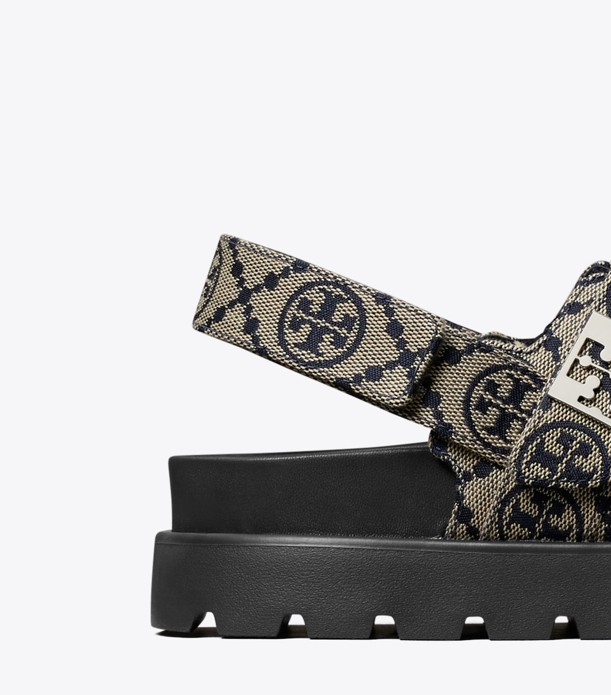 Tory Burch T Monogram Mellow Sport Sandal - T Monogram Perfect Navy