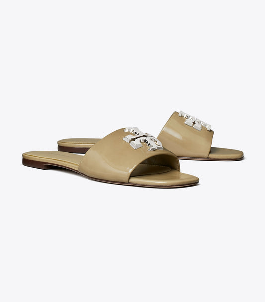Tory Burch Eleanor Slide - Palo Santo / Silver