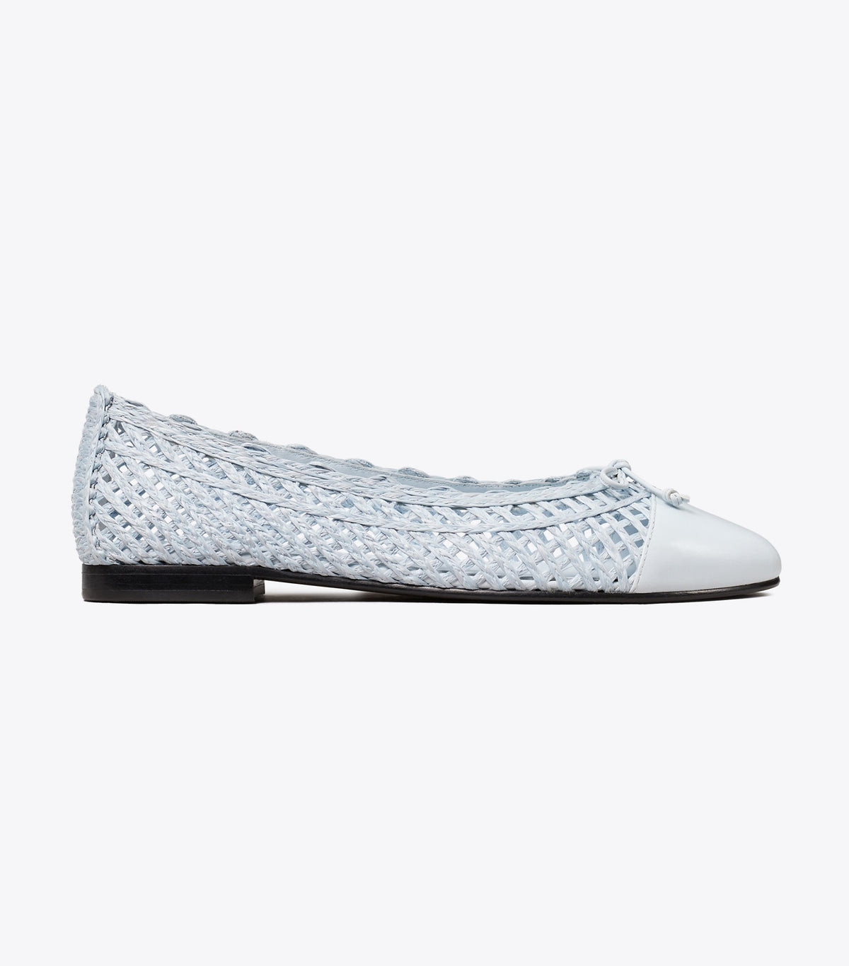 Tory Burch Cap-Toe Ballet - Light Blue / Light Blue