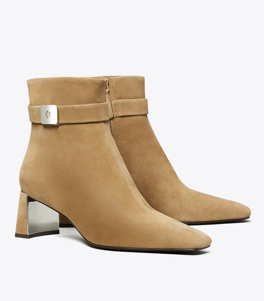 Tory Burch Georgia Heeled Ankle Boot - River Rock