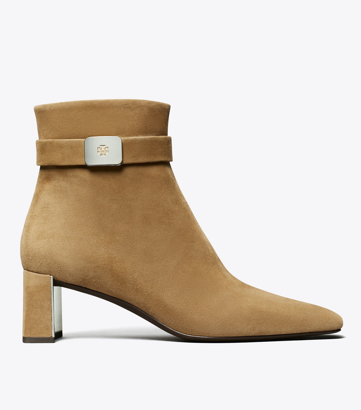 Tory Burch Georgia Heeled Ankle Boot - River Rock
