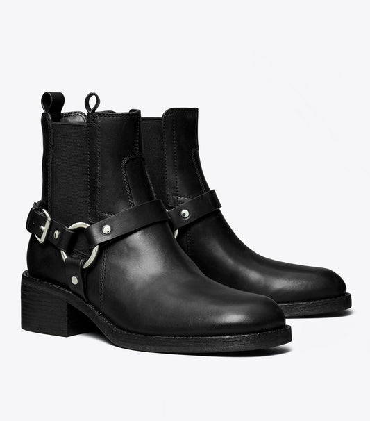 Tory Burch Moto Boot - Perfect Black