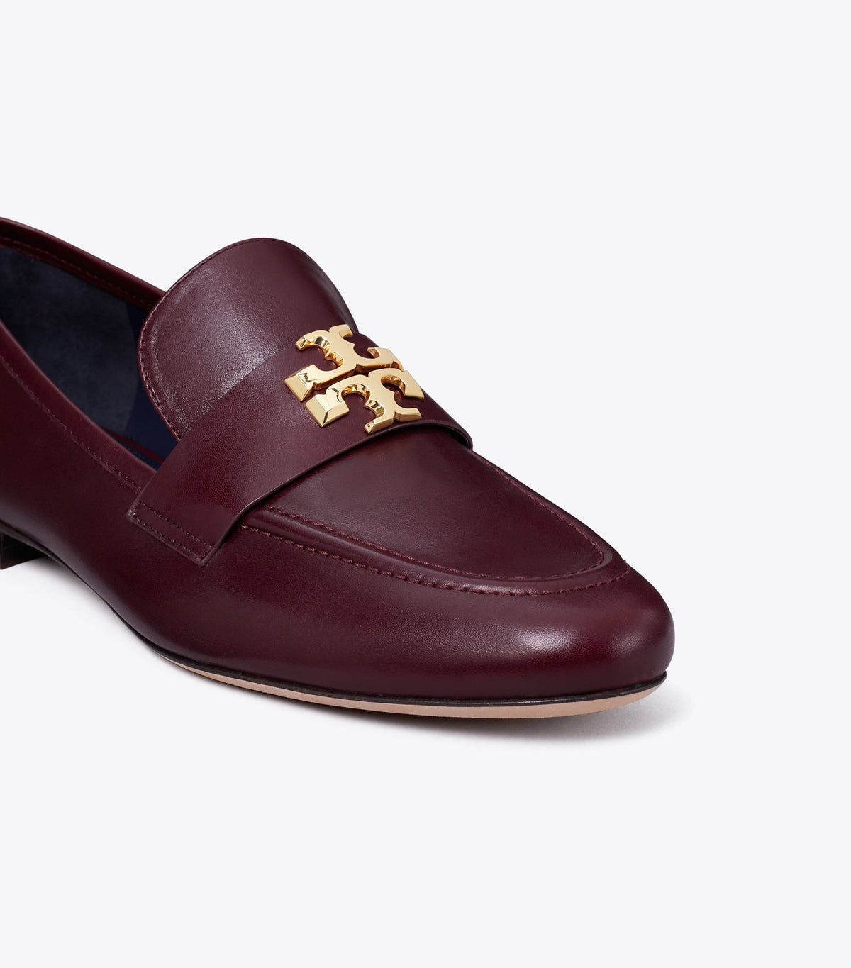 Tory Burch Eleanor Loafer, Wide - Dark Carmine
