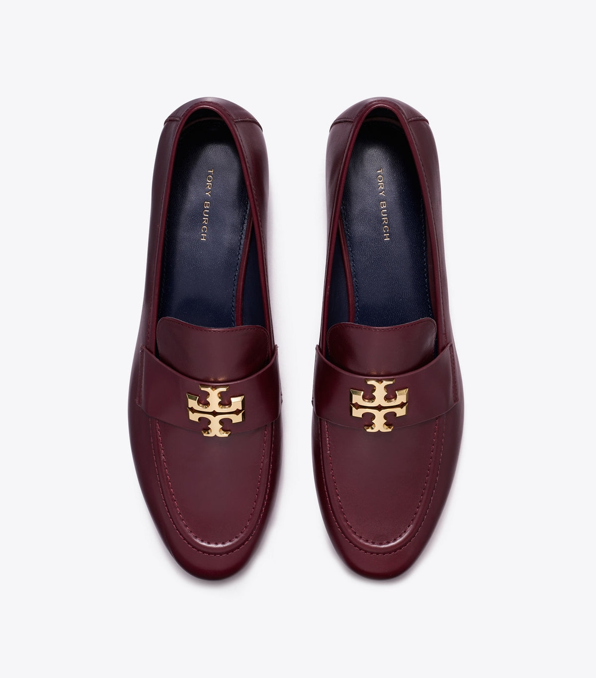 Tory Burch Eleanor Loafer, Wide - Dark Carmine