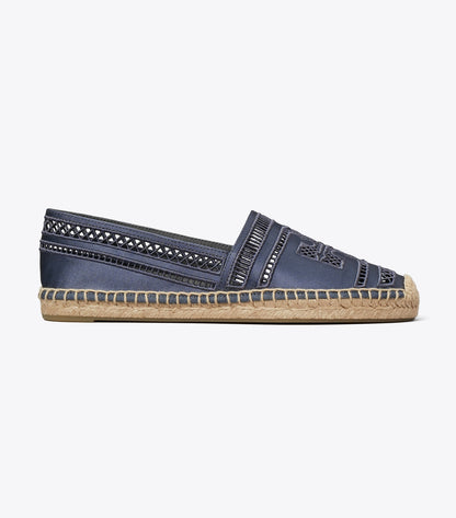 Tory Burch Open Weave Espadrille - Bluestone