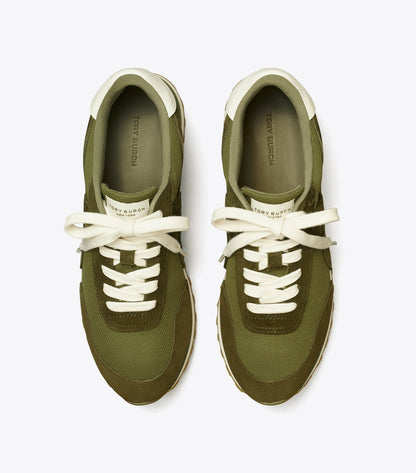 Tory Burch Hank Sneaker - Aneto / Aneto / Titanium White