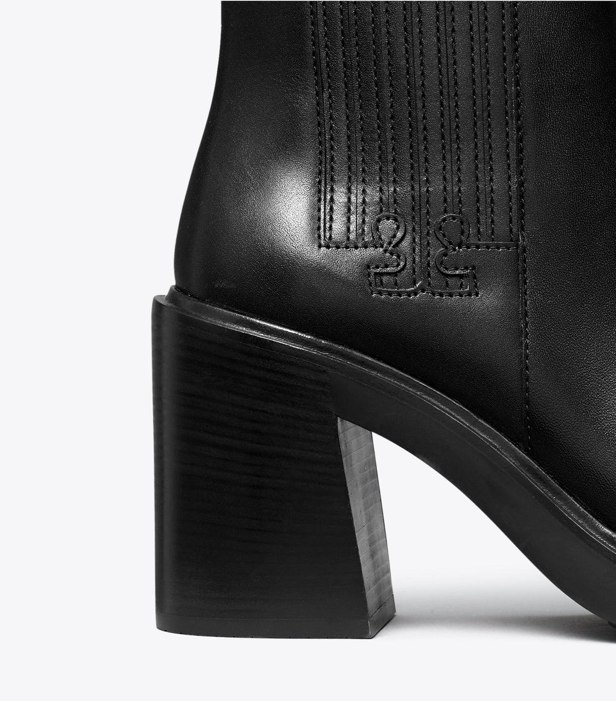 Tory Burch T Chelsea Heeled Ankle Boot - Perfect Black