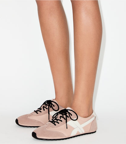 Tory Burch Hank Field Sneaker - Dusty Rose / Malva / Cream