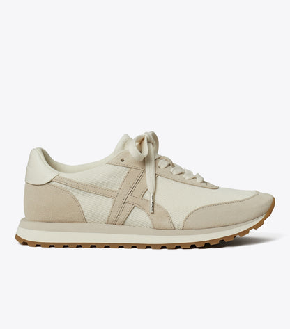 Tory Burch Hank Sneaker - New Ivory / Calcare / Titanium White