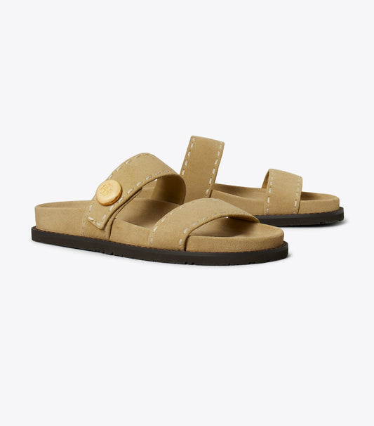 Tory Burch Romy Sport Slide - Butterscotch