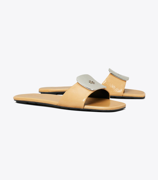 Tory Burch Georgia Slide - Biscotti