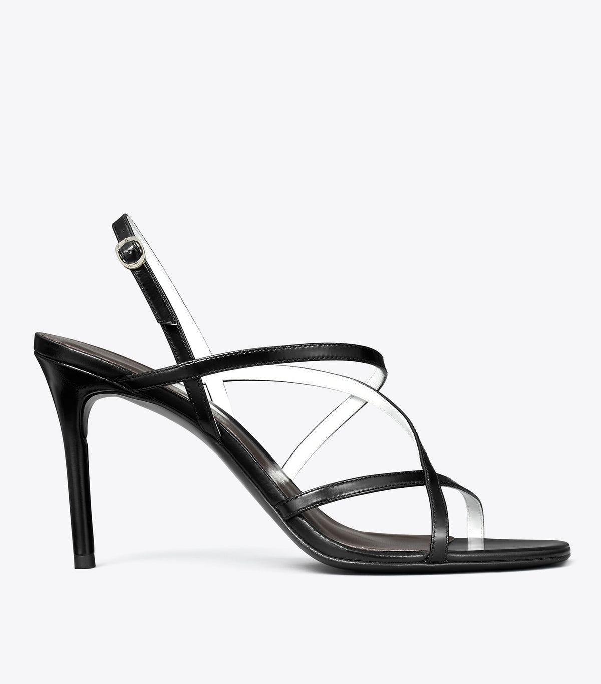 Tory Burch Multi-Strap Heeled Sandal - Perfect Black