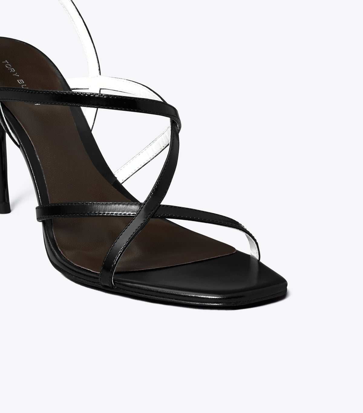 Tory Burch Multi-Strap Heeled Sandal - Perfect Black