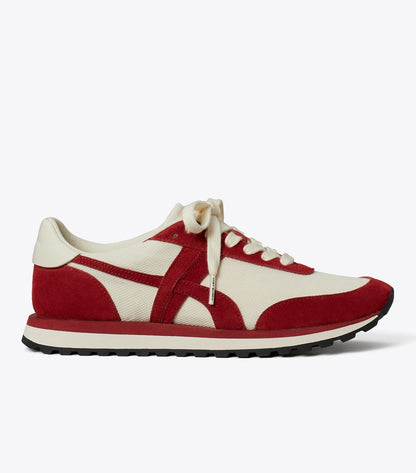 Tory Burch Hank Sneaker - New Ivory / Gemstone / Titanium White