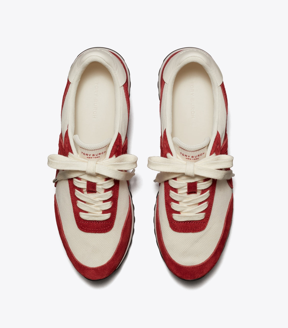 Tory Burch Hank Sneaker - New Ivory / Gemstone / Titanium White