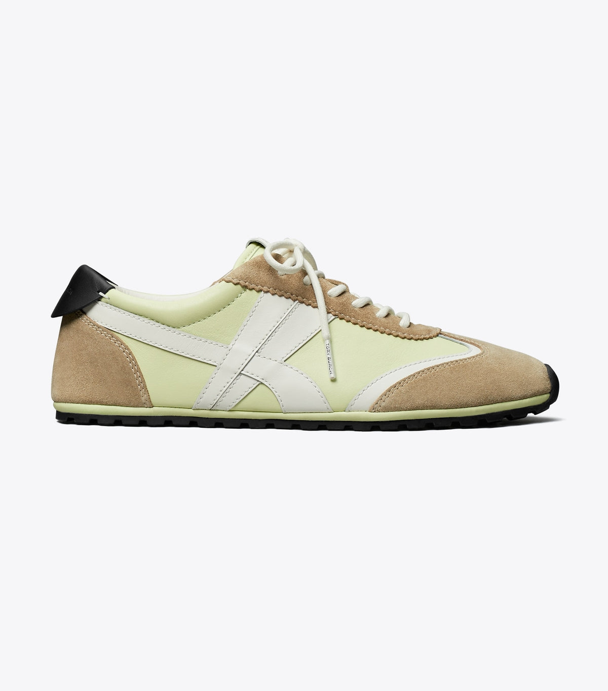 Tory Burch Hank Field Sneaker - Green / Cream / Brown