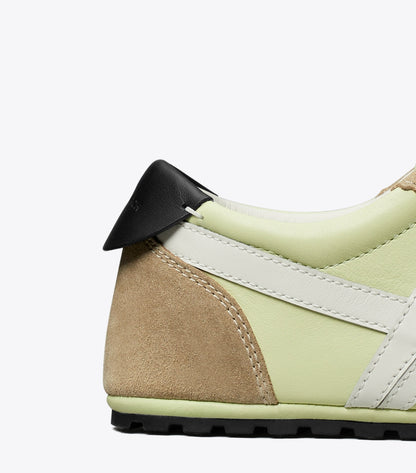 Tory Burch Hank Field Sneaker - Green / Cream / Brown