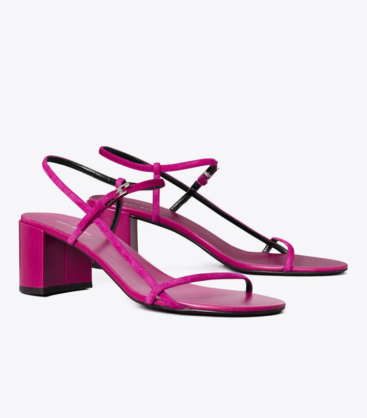 Tory Burch Gigi Heeled Sandal - Fuschia Pink
