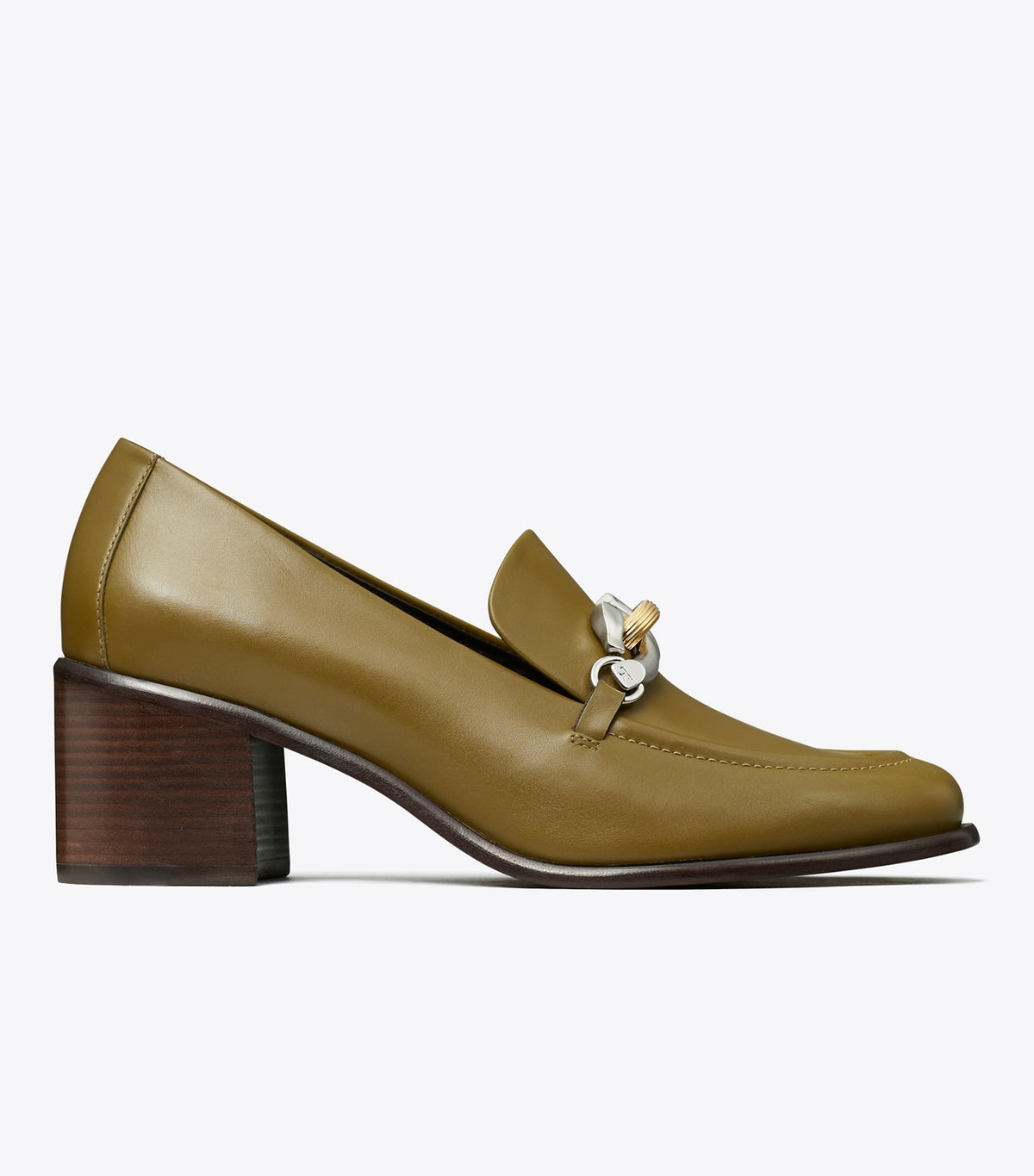 Tory Burch Jessa Heeled Loafer - Ramure Green