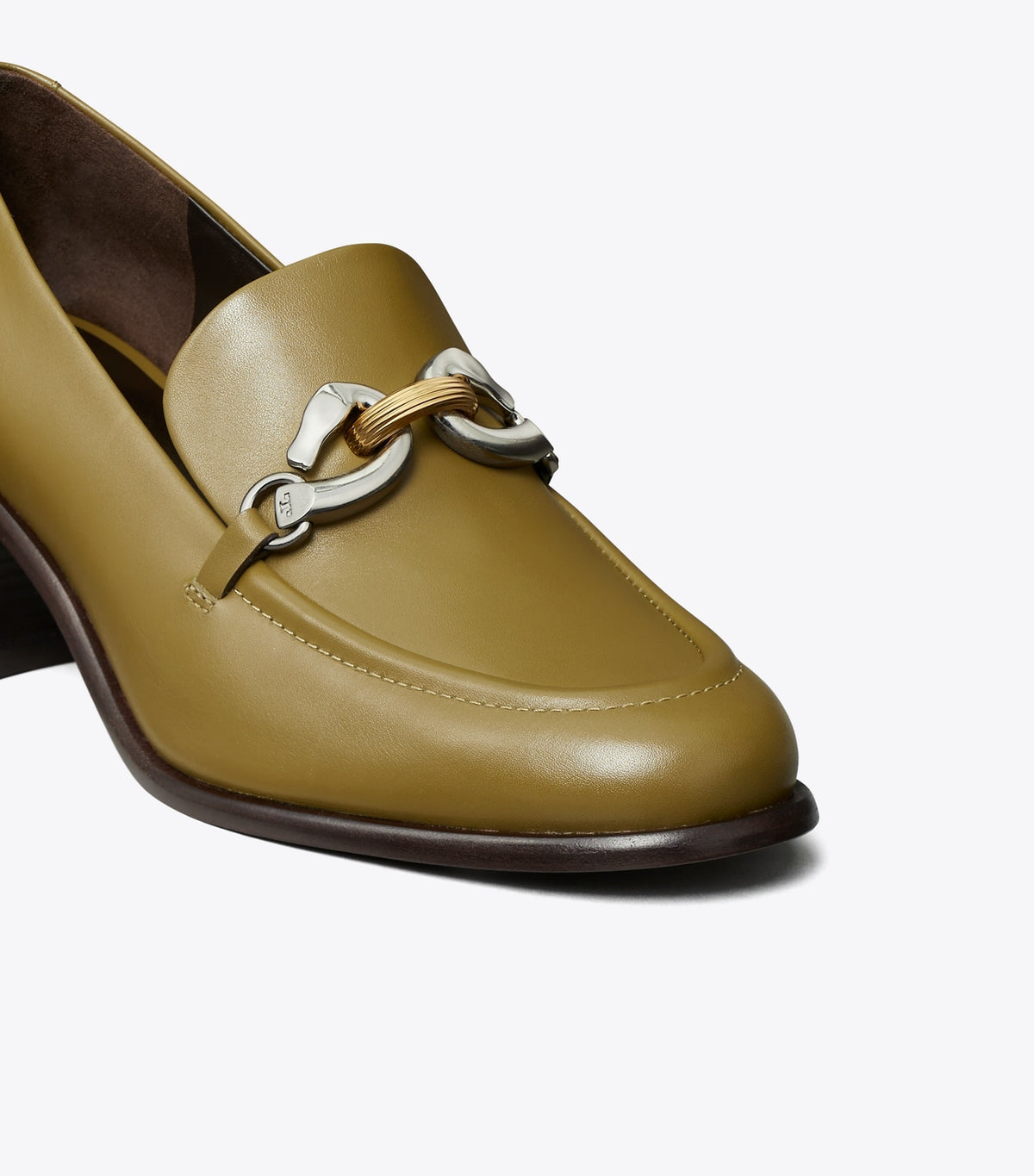 Tory Burch Jessa Heeled Loafer - Ramure Green