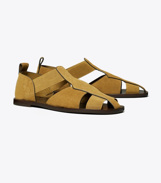 Tory Burch Fisherman Sandal - Deep Umber