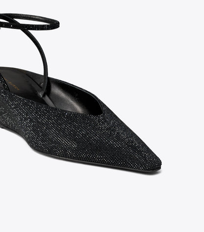 Tory Burch Pavé Wedge - Perfect Black / Perfect Black
