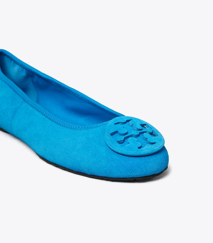 Tory Burch Reva Travel Ballet - Deep Blue / Deep Blue