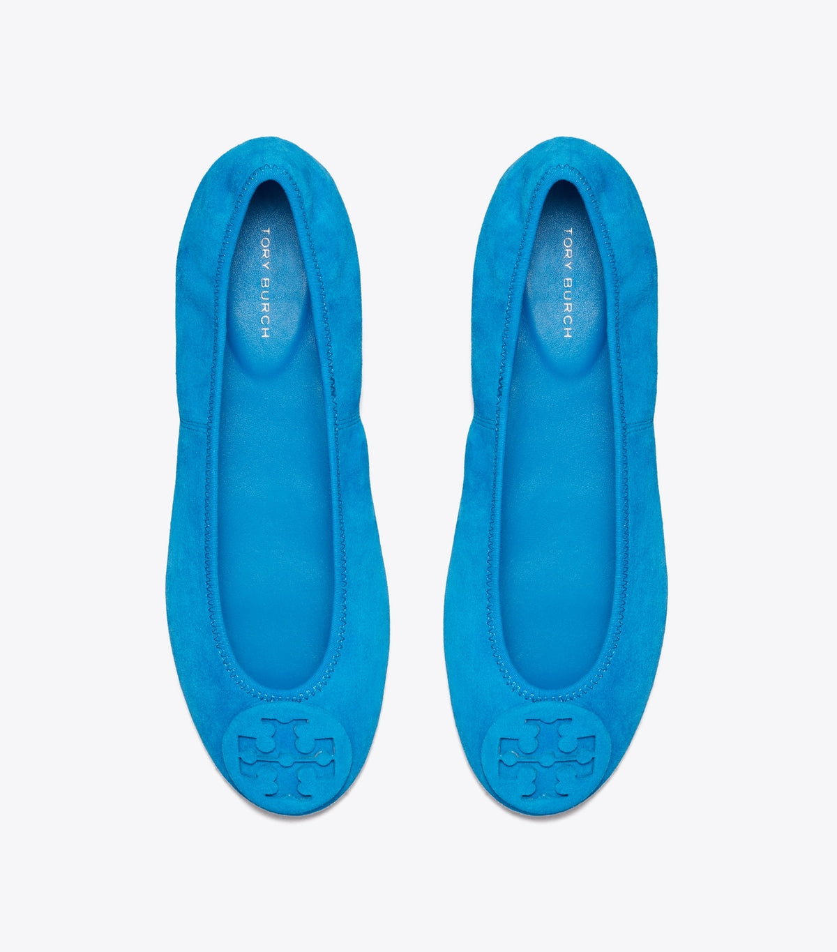 Tory Burch Reva Travel Ballet - Deep Blue / Deep Blue