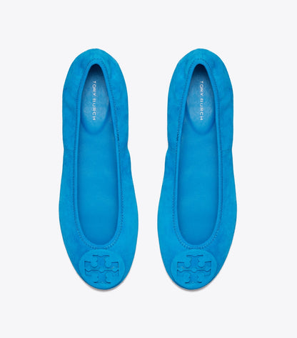 Tory Burch Reva Travel Ballet - Deep Blue / Deep Blue