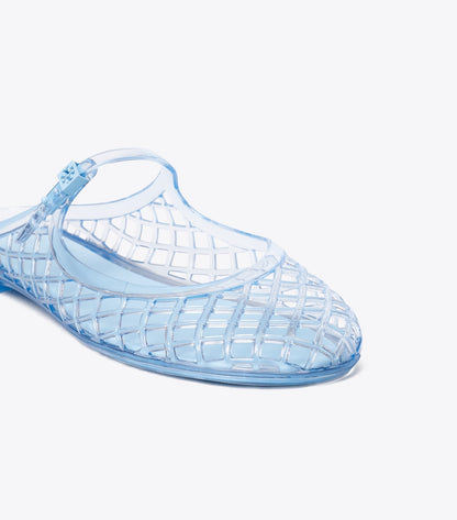 Tory Burch Mellow Mary Jane Jelly - Pale Blue / Pale Blue