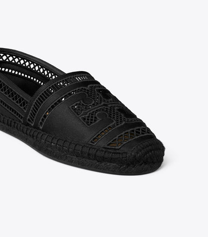Tory Burch Open Weave Espadrille - Perfect Black