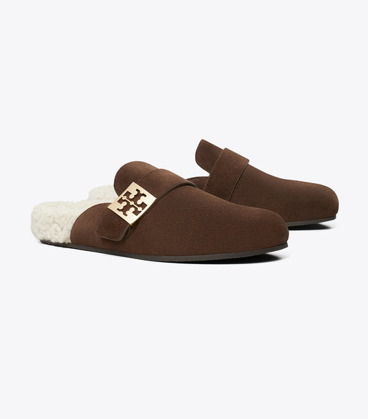 Tory Burch Mellow Mule - Dark Cocoa / Taupe