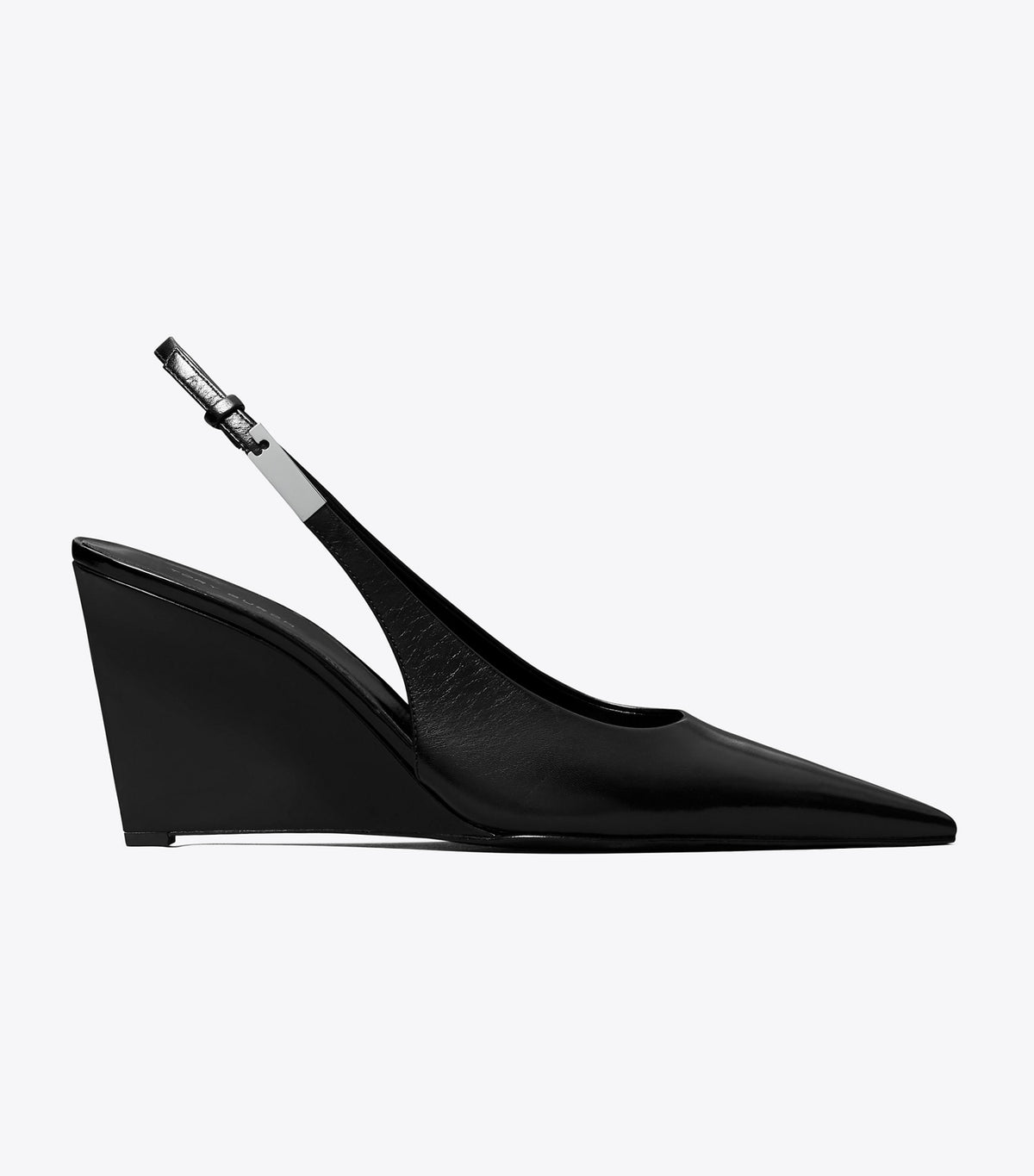 Tory Burch Gigi Slingback Wedge - Perfect Black